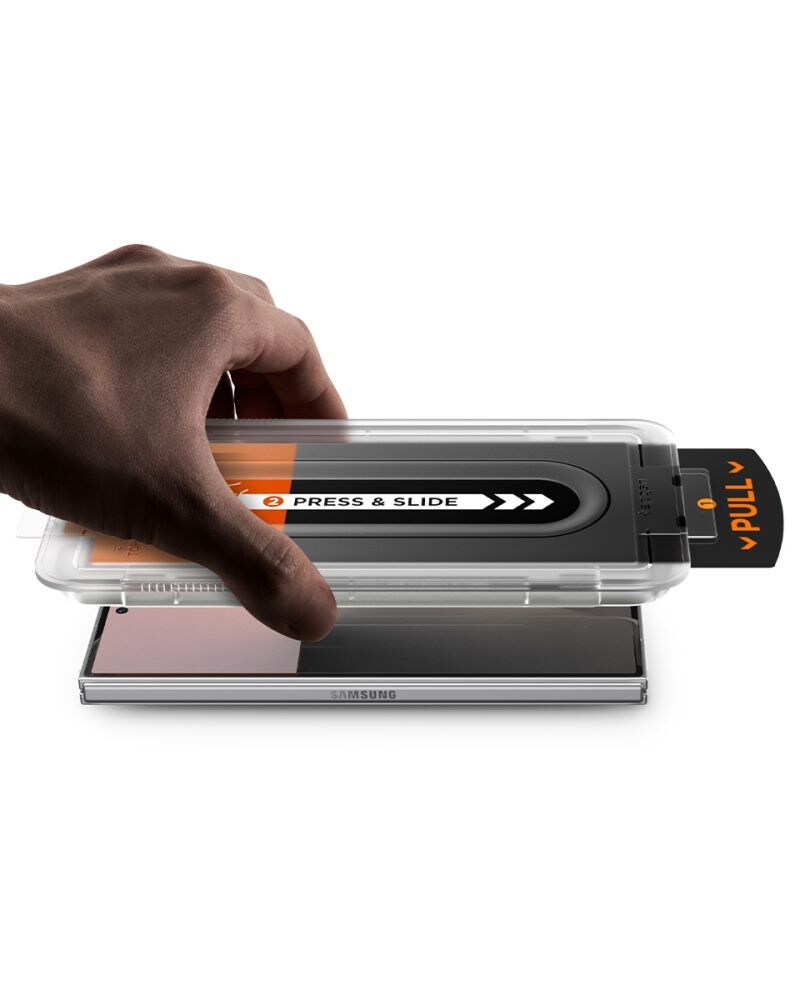 Spigen Glas.tR EZ Fit Pro HD Privacy – 2-pack härdat glas för Samsung Galaxy Z Fold 7/8 Ultra