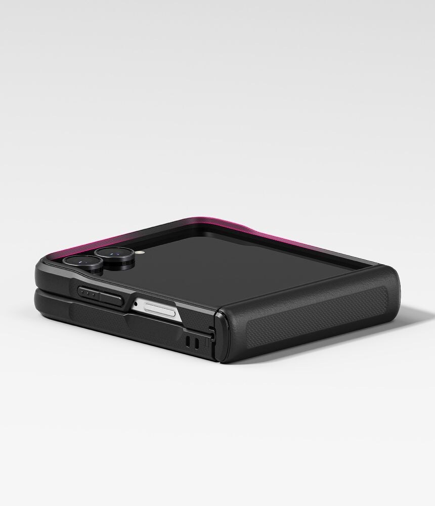 Ringke Onyx Flap Magsafe-fodral för Samsung Galaxy Z Flip 8 – Svart