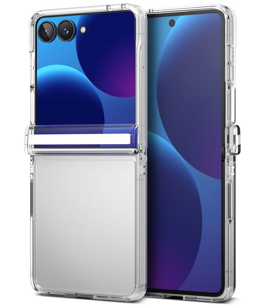 Ringke Fusion Flap-fodral för Samsung Galaxy Z Flip 8 – genomskinligt