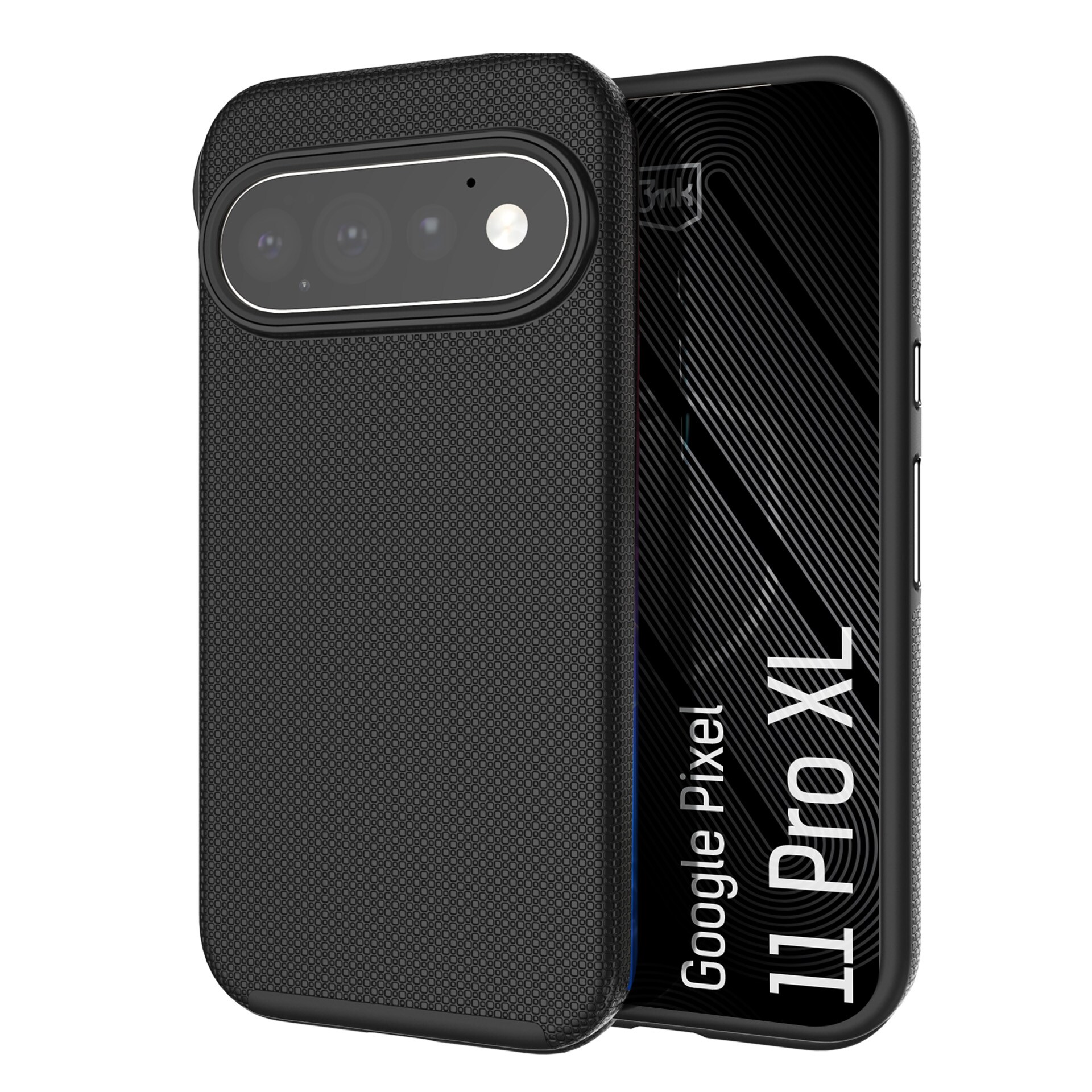 3mk Fortis MagCase til Google Pixel 11 Pro XL – Sort