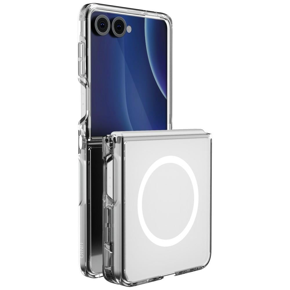 Uniq LifePro Xtreme Magclick-laddningsfodral för Samsung Galaxy Z Flip 8 – genomskinligt