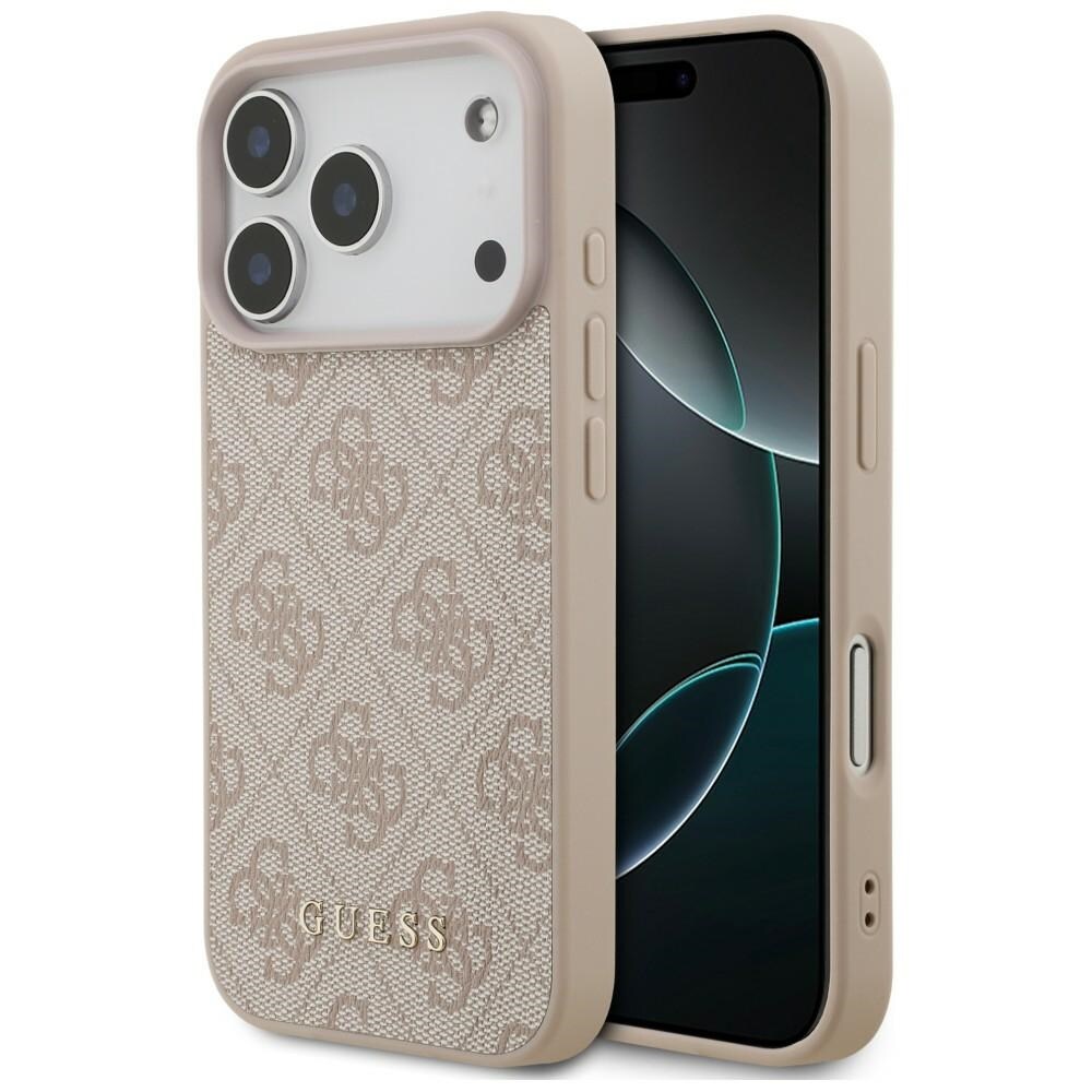 Guess 4G Classic-fodral för iPhone 17 Pro / 18 Pro – Rosa