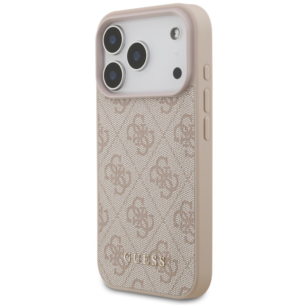 Guess 4G Classic-fodral för iPhone 17 Pro / 18 Pro – Rosa