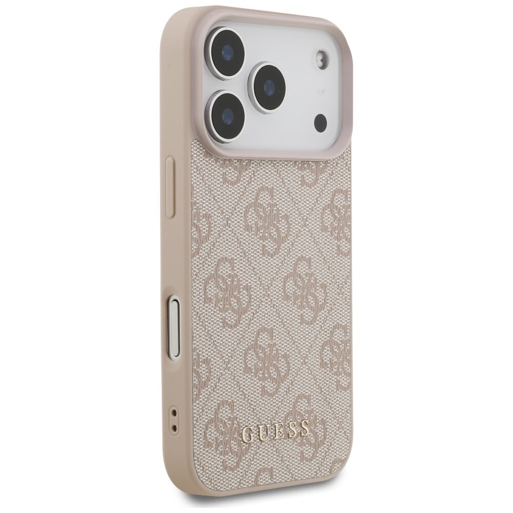 Guess 4G Classic-fodral för iPhone 17 Pro / 18 Pro – Rosa