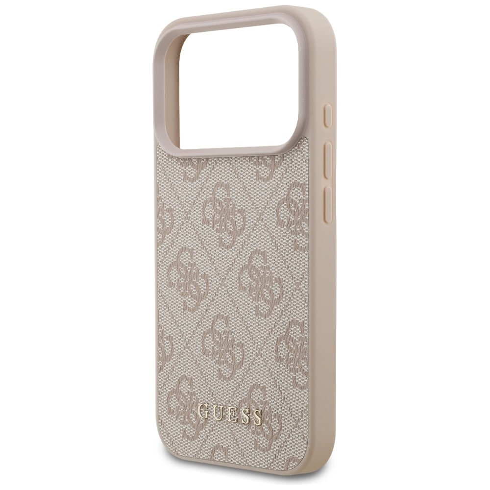 Guess 4G Classic-fodral för iPhone 17 Pro / 18 Pro – Rosa