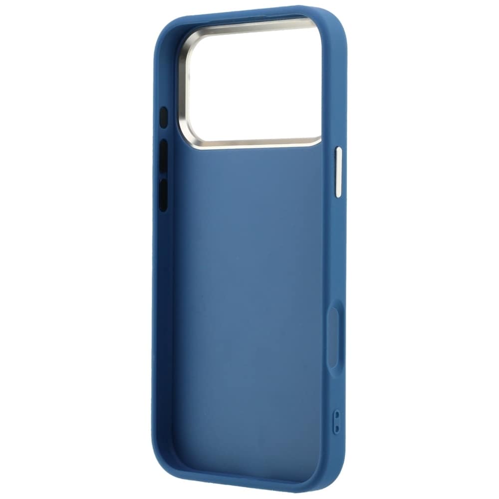 Guess 4G & Big Strass Logo-fodral för iPhone 18 Pro / 17 Pro – Blått