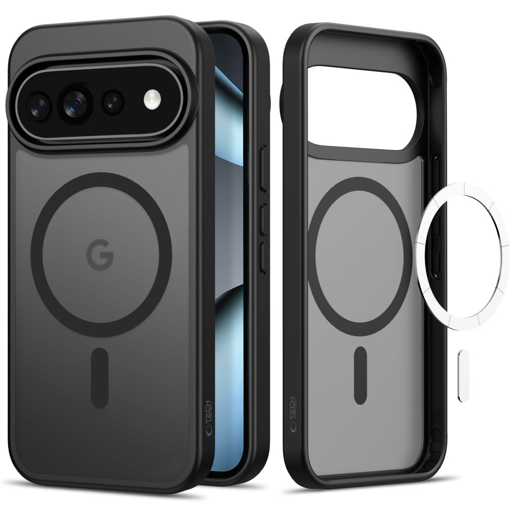 Tech-Protect Magmat MagSafe-fodral för Google Pixel 9 Pro XL / 10 Pro XL / 11 Pro XL – matt svart