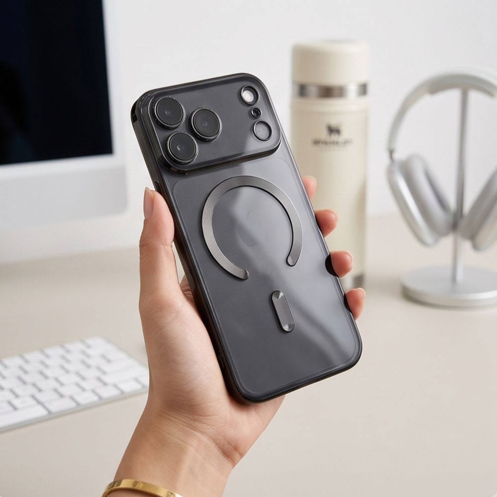 Tech-Protect MagFlex-etui til iPhone 18 Pro Max / 17 Pro Max – Sort