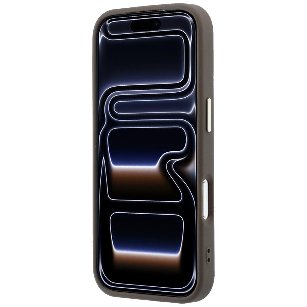 Guess 4G & Big Strass Logo-fodral för iPhone 17 Pro Max / 18 Pro Max – Brunt