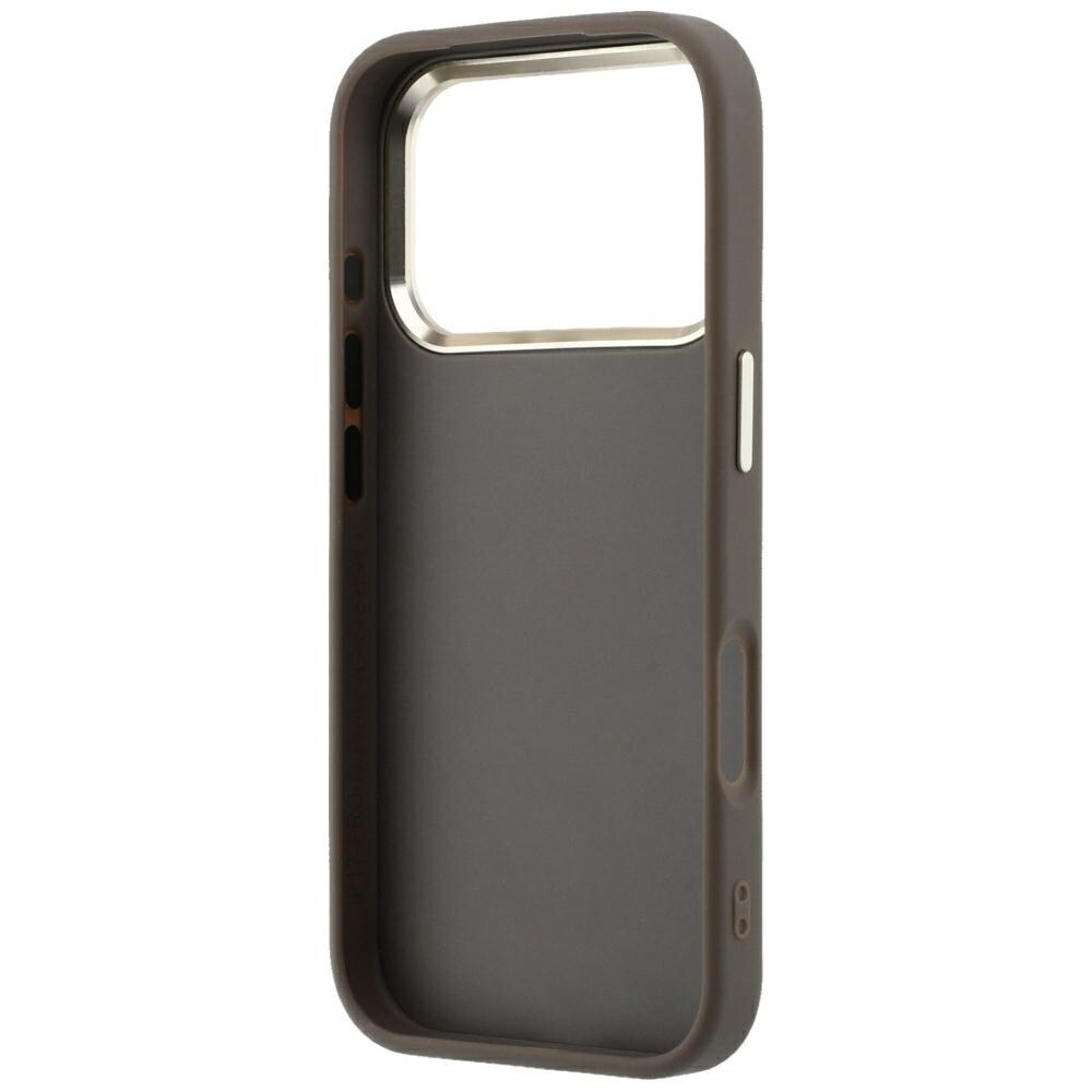 Guess 4G & Big Strass Logo-fodral för iPhone 17 Pro Max / 18 Pro Max – Brunt