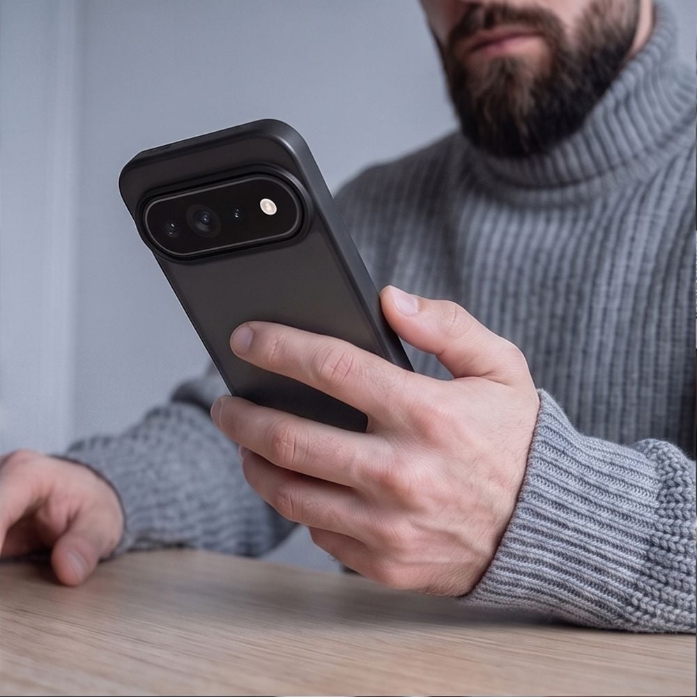 Tech-Protect Magmat-fodral för Google Pixel 9 Pro XL / 10 Pro XL / 11 Pro XL – matt svart