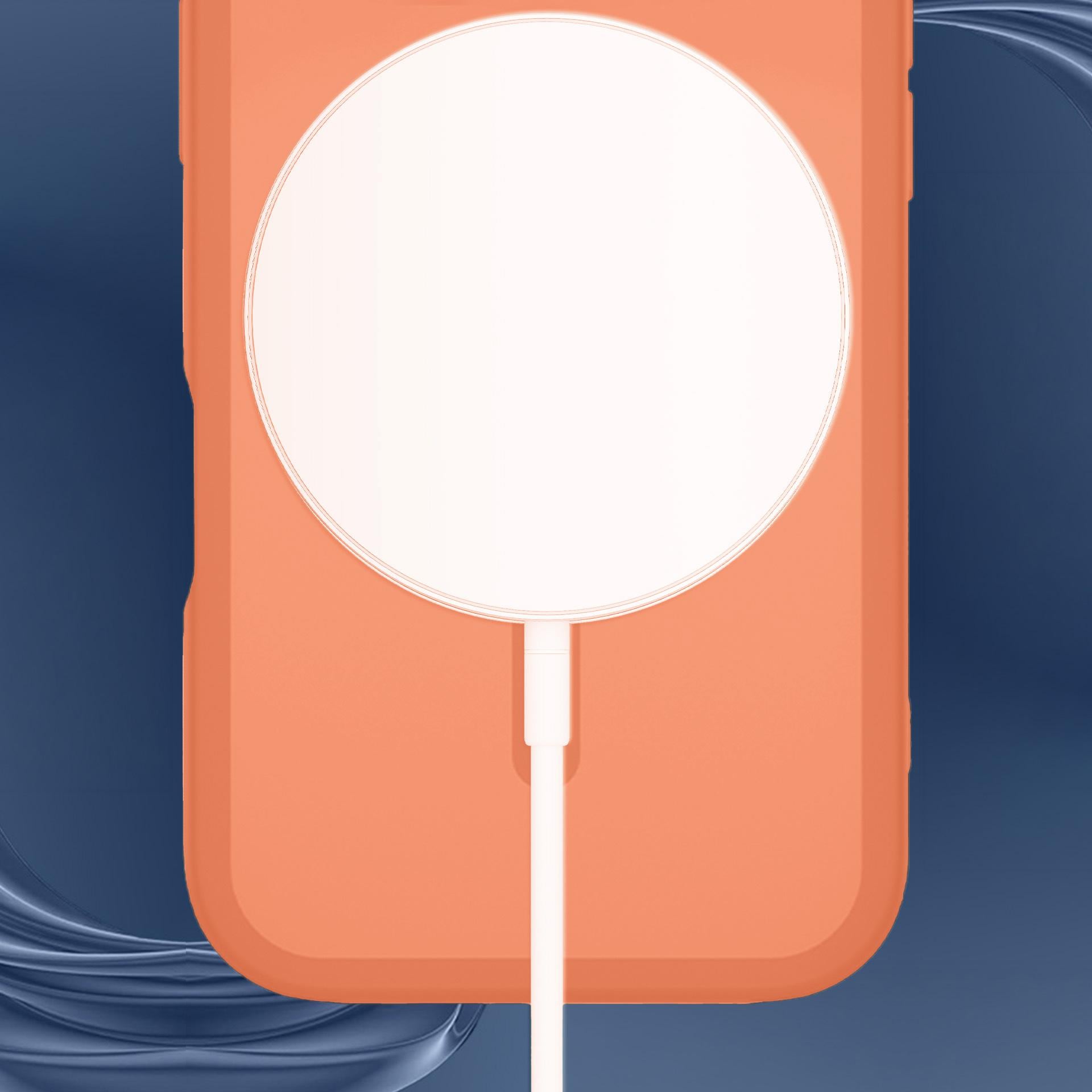3mk Misty MagCase til iPhone 17 Pro/18 Pro – Orange