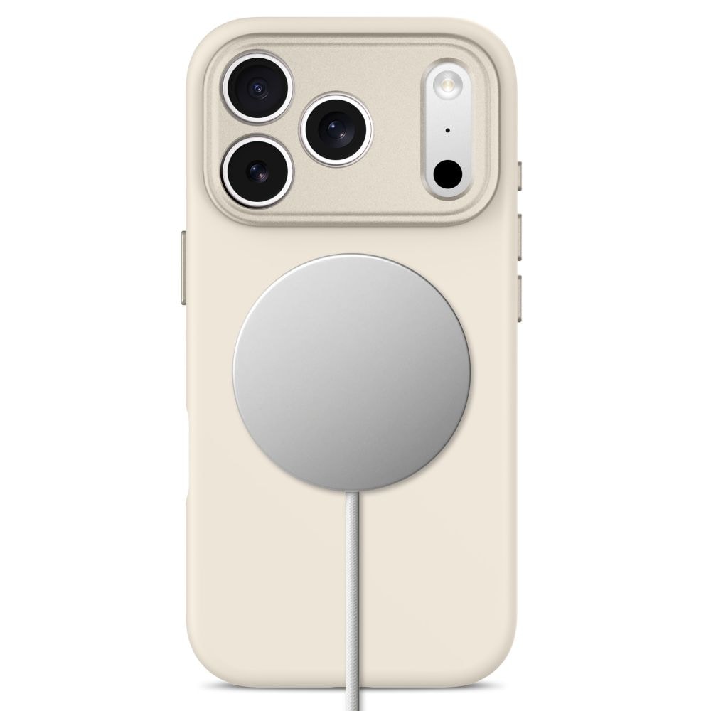 Tech-Protect Uniq MagSafe CC-fodral för iPhone 18 Pro / 17 Pro – beige