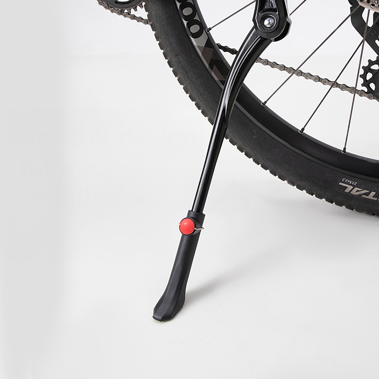 Wozinsky WSR-010 sykkelstativ for sykler på 26–29 tommer, justerbart, sklisikkert – svart