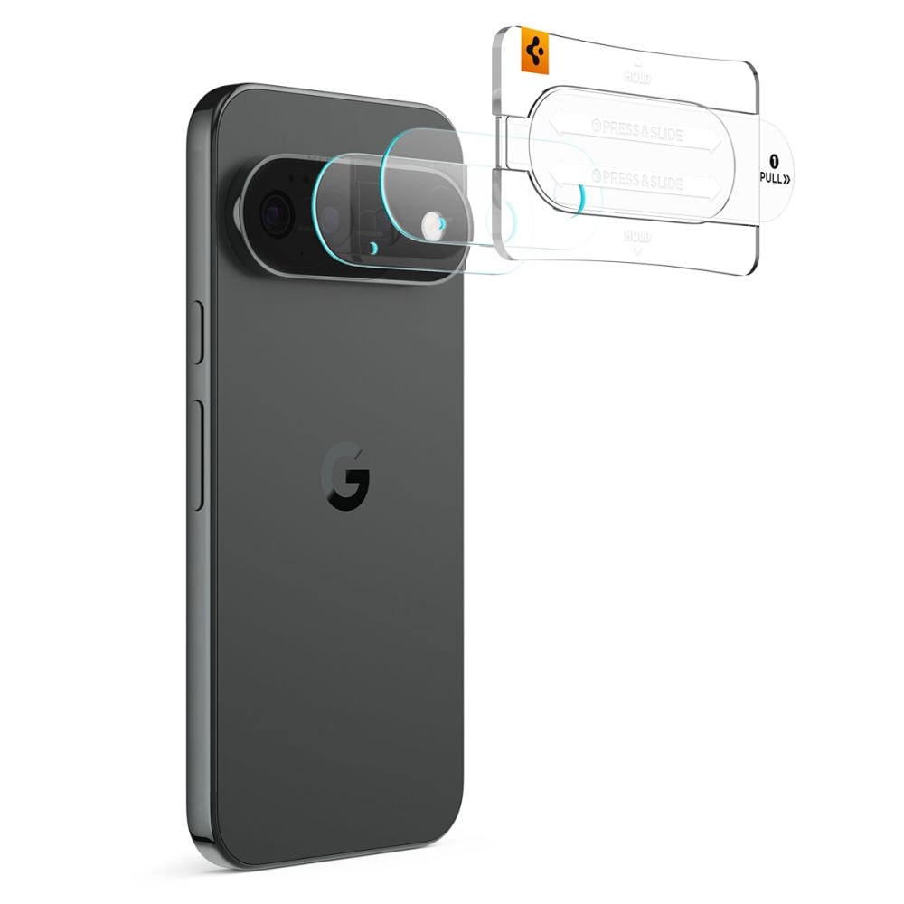 Spigen Optik Pro HD, 2-pack skärmskydd av härdat glas för Google Pixel 11 Pro