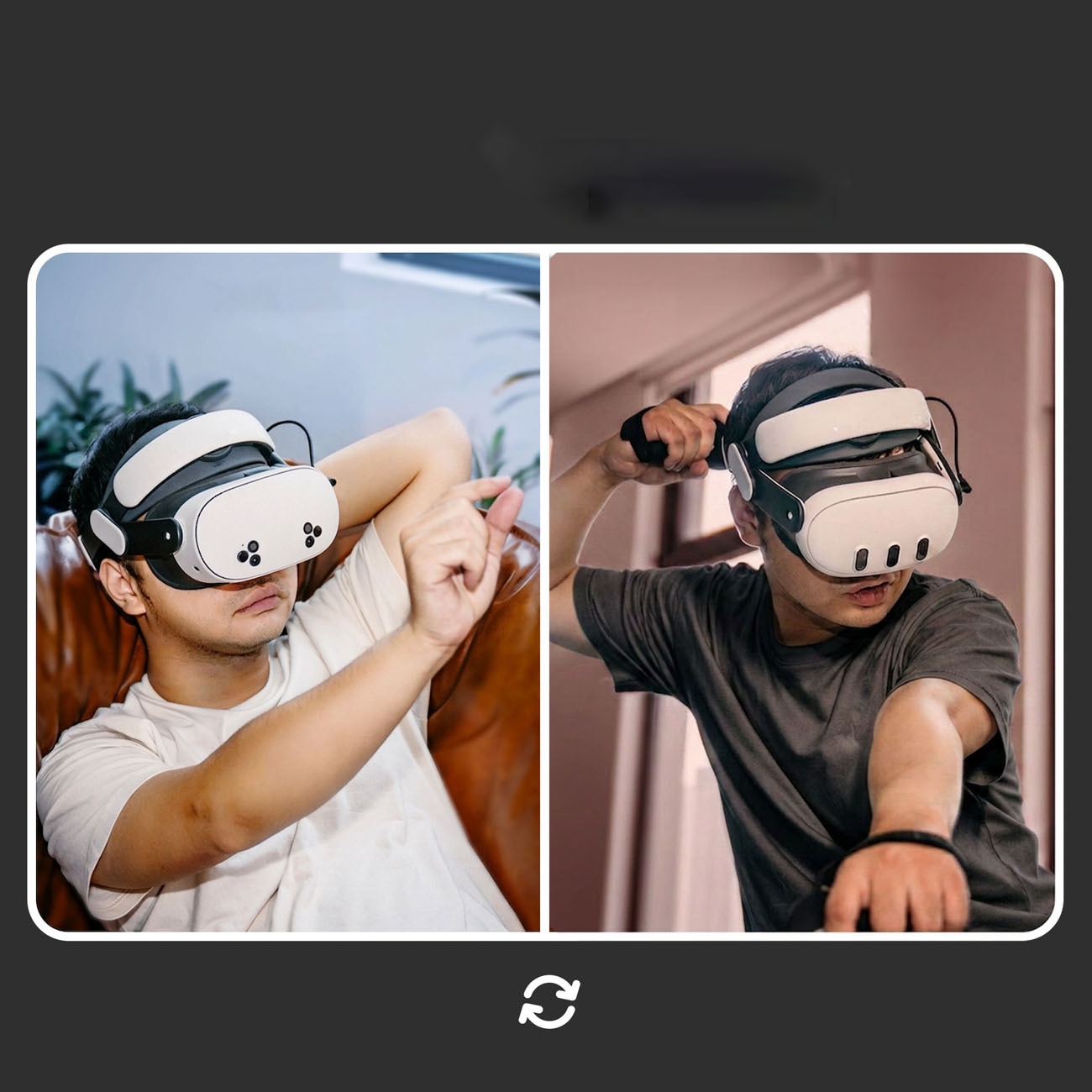 BoboVR M3 Pro+ batteribälte – för Quest 3 och 3S