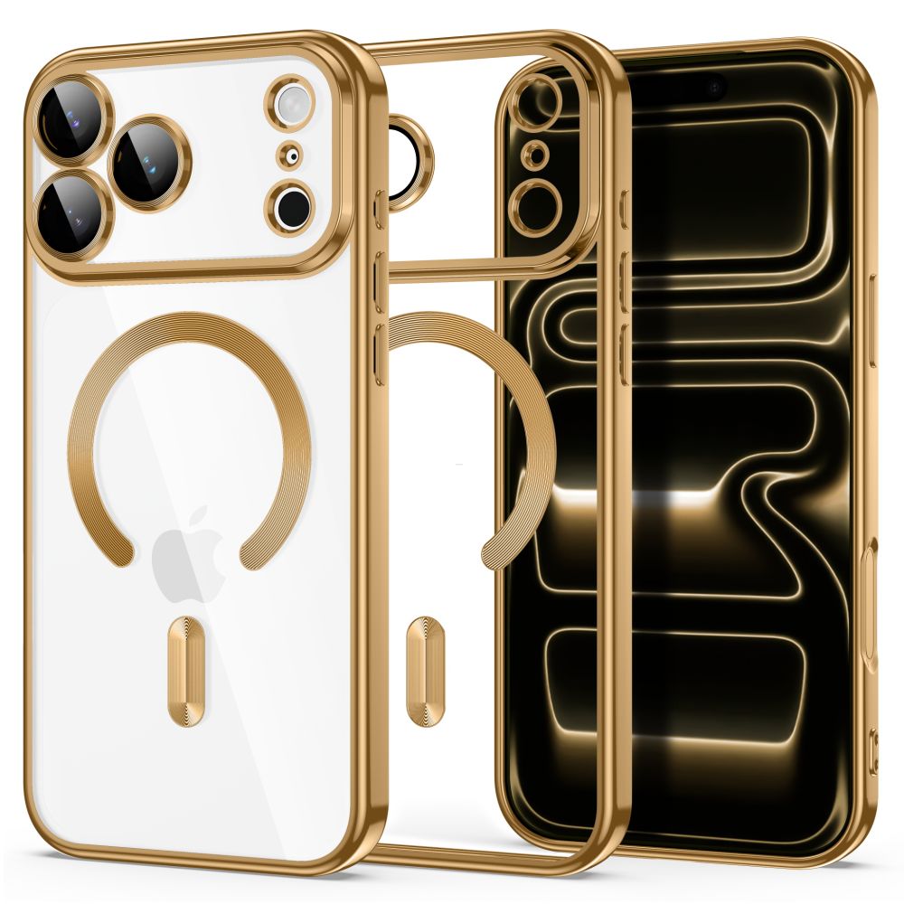 Tech-Protect MagFlex-fodral för iPhone 18 Pro Max / 17 Pro Max – Guld