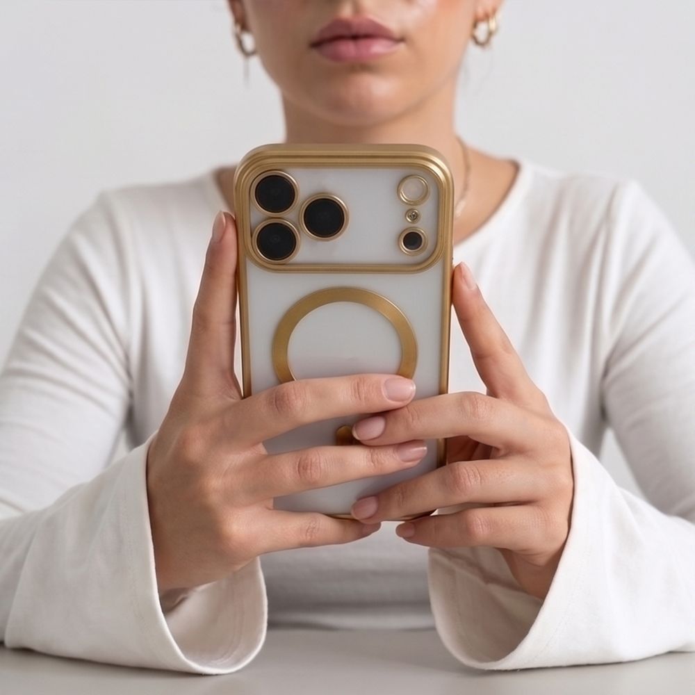 Tech-Protect MagFlex-fodral för iPhone 18 Pro Max / 17 Pro Max – Guld