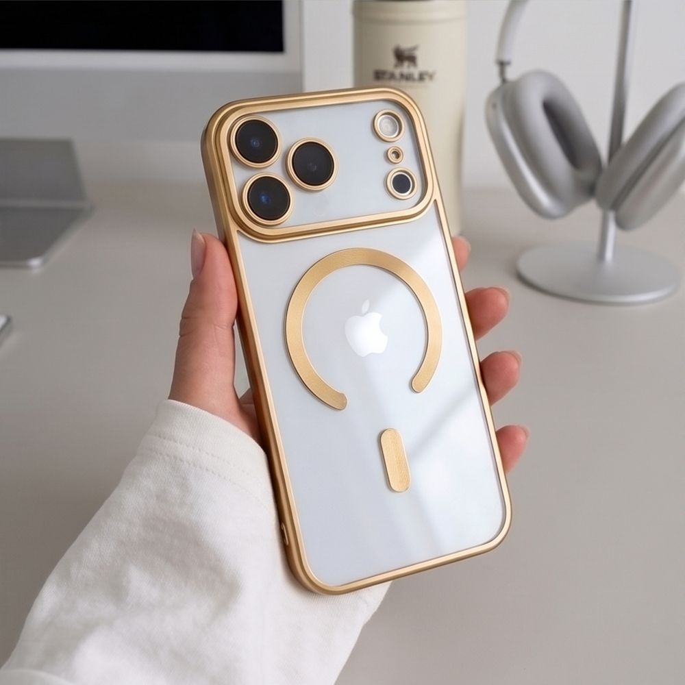 Tech-Protect MagFlex-fodral för iPhone 18 Pro Max / 17 Pro Max – Guld