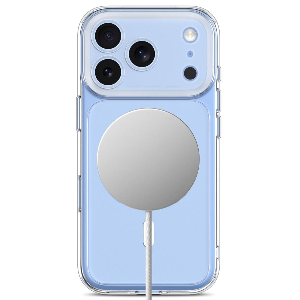 Tech-Protect MagPeak MagSafe CC-fodral för iPhone 18 Pro / 17 Pro – genomskinligt