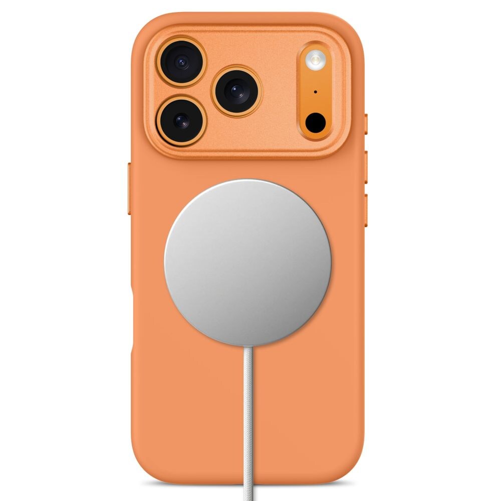 Tech-Protect Uniq MagSafe CC-fodral för iPhone 18 Pro / 17 Pro – orange