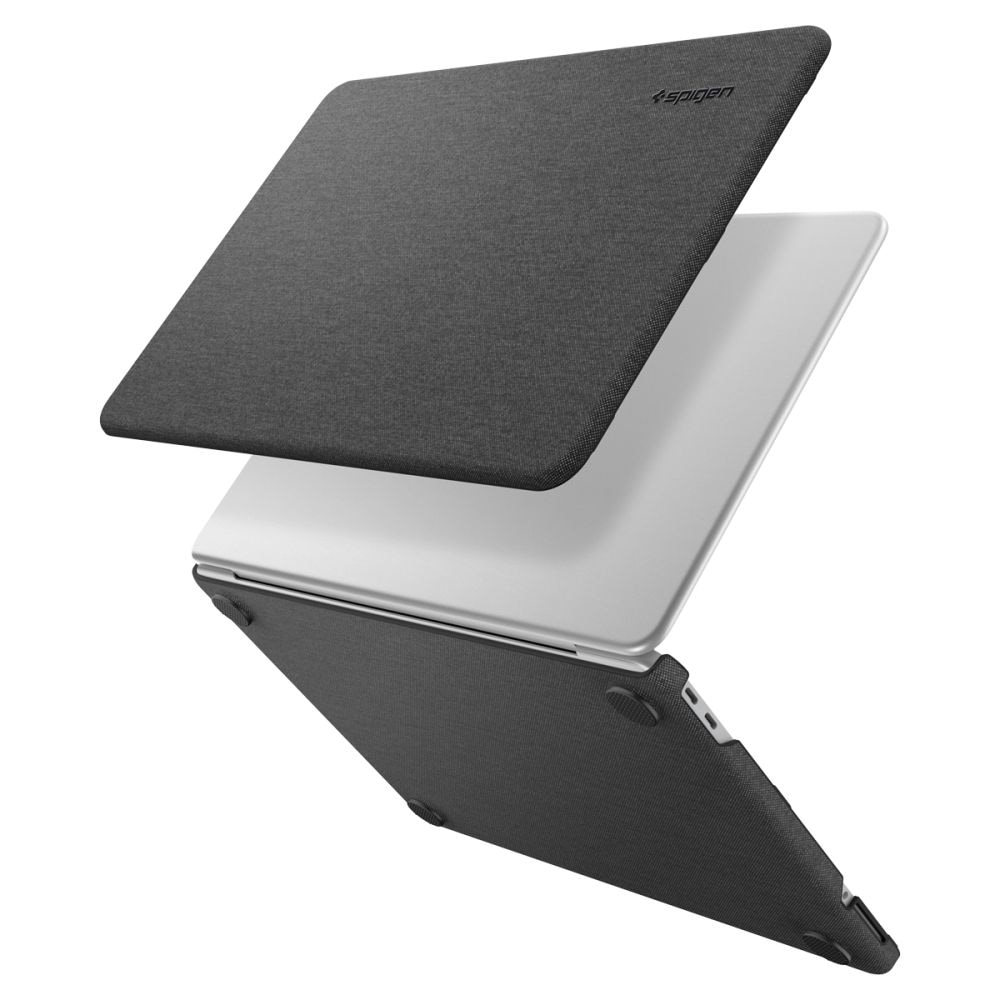 Spigen Urban Fit-etui til MacBook Neo 13" 2026 – Sort