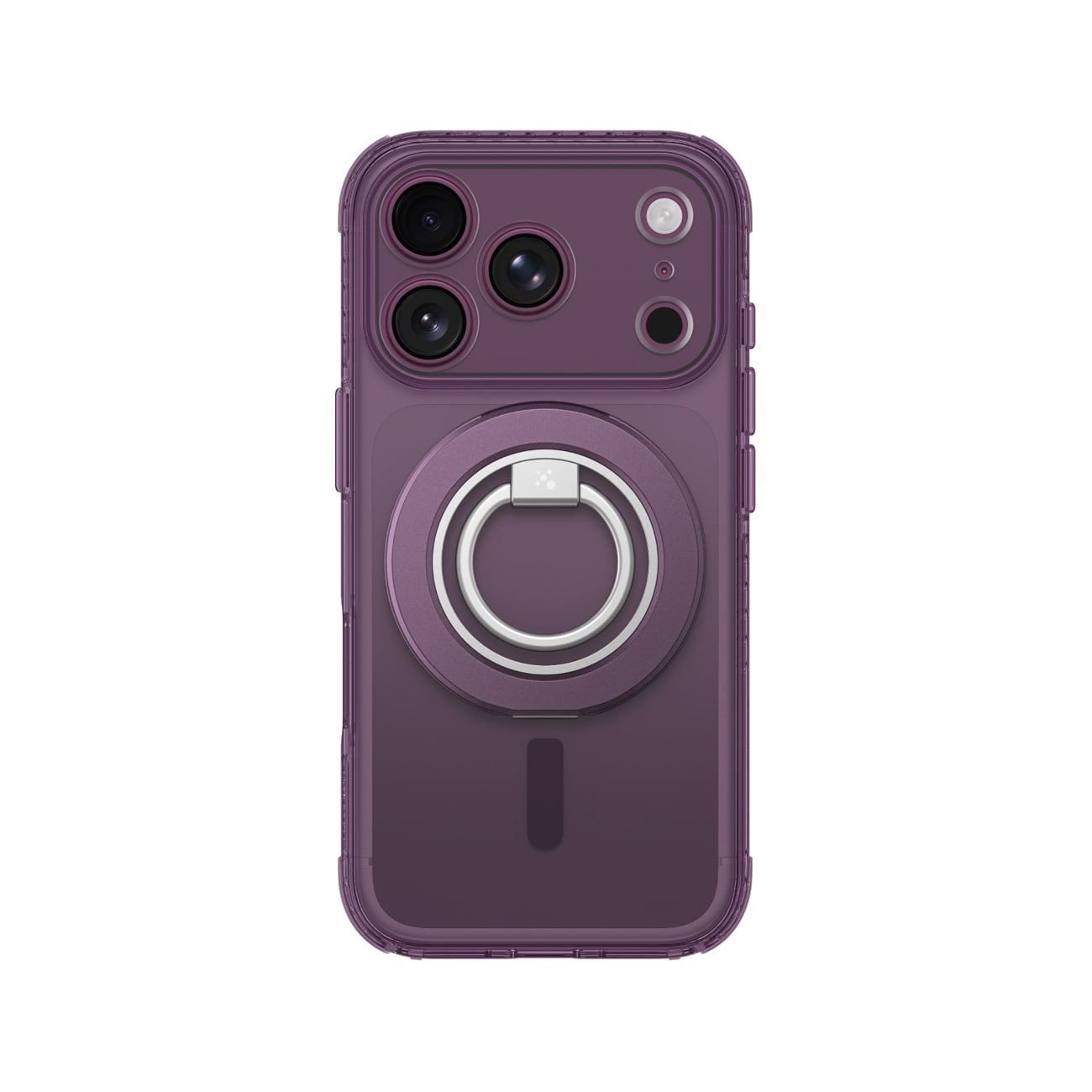 AmazingThing Titan Pro-objektivringsæt m/etui til iPhone 18 Pro Max, kameradæksel, MagSafe – Lilla