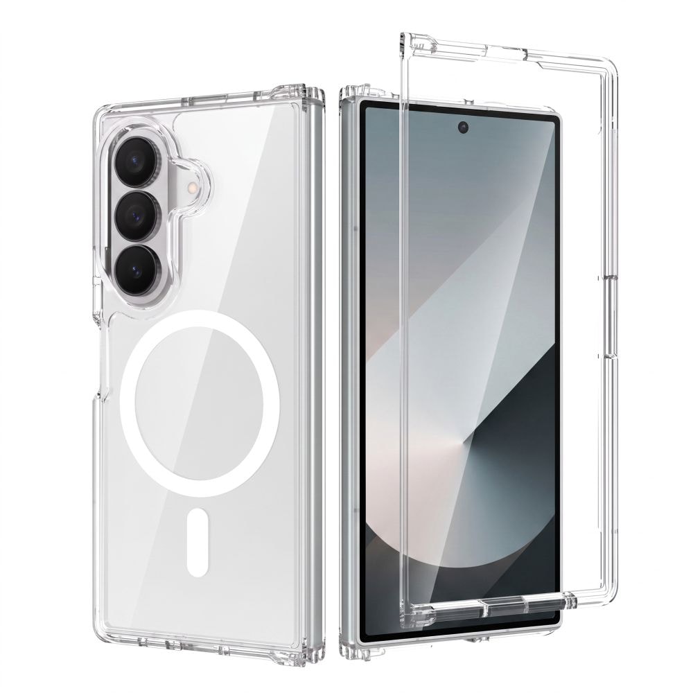 Tech-Protect FlexAir Hybrid MagSafe-etui til Samsung Galaxy Z Fold 8 Ultra – gennemsigtigt