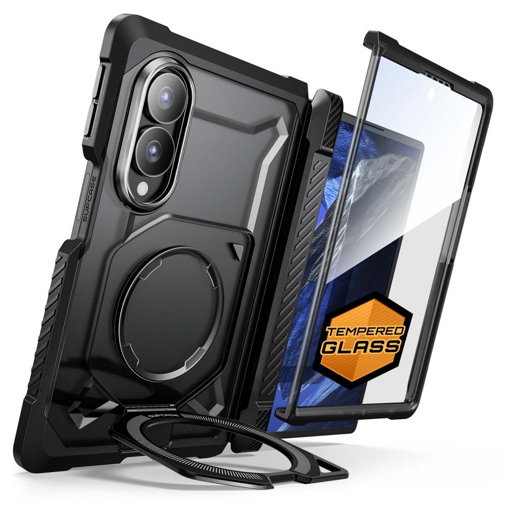 Supcase UB Grip Mag MagSafe-fodral för Samsung Galaxy Z Fold 8 – Svart