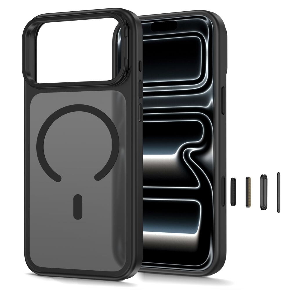 Tech-Protect MagStand MagSafe CC-etui til iPhone 18 Pro Max / 17 Pro Max – mat sort