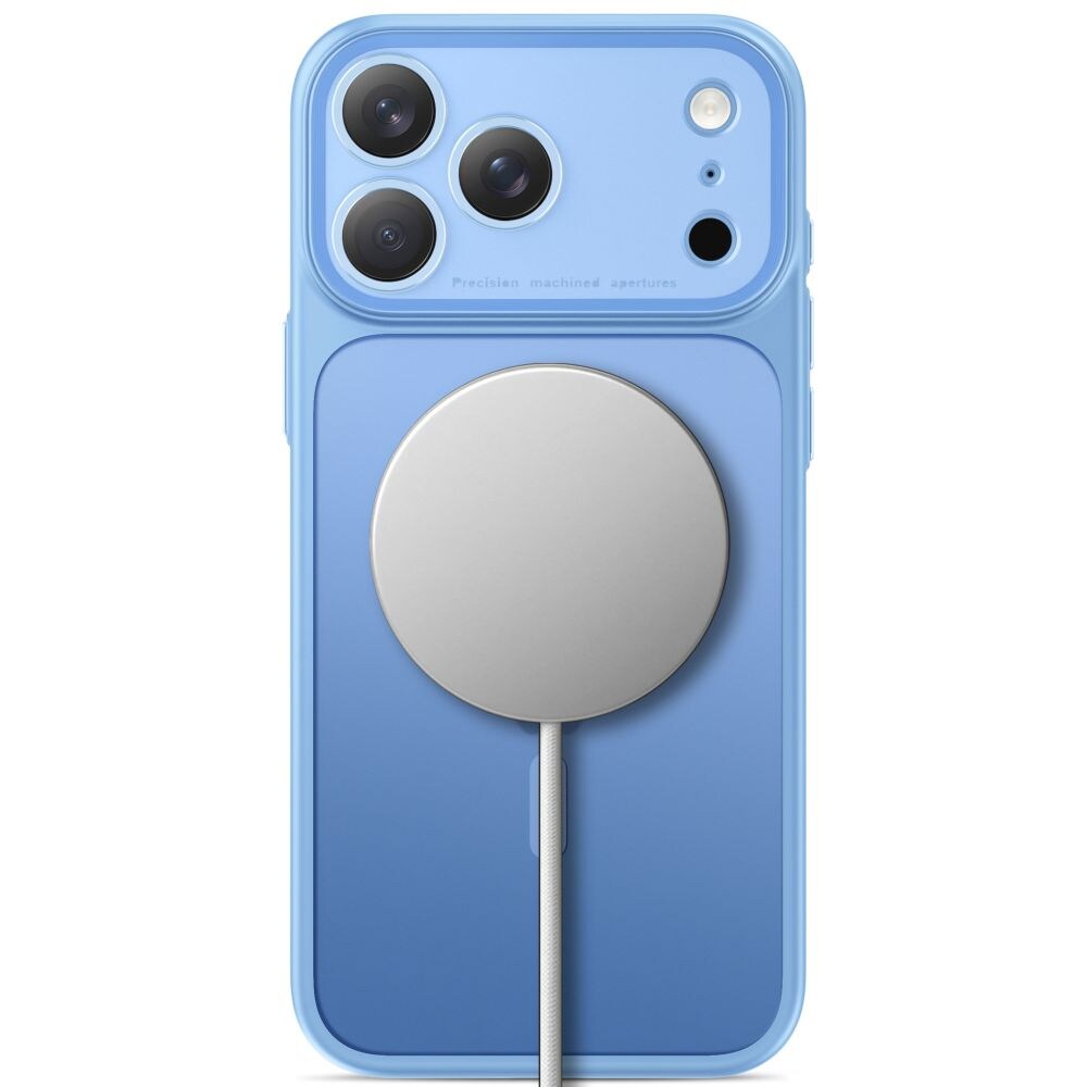 Tech-Protect MagPrime MagSafe CC-etui til iPhone 18 Pro / 17 Pro – lysblå, mat