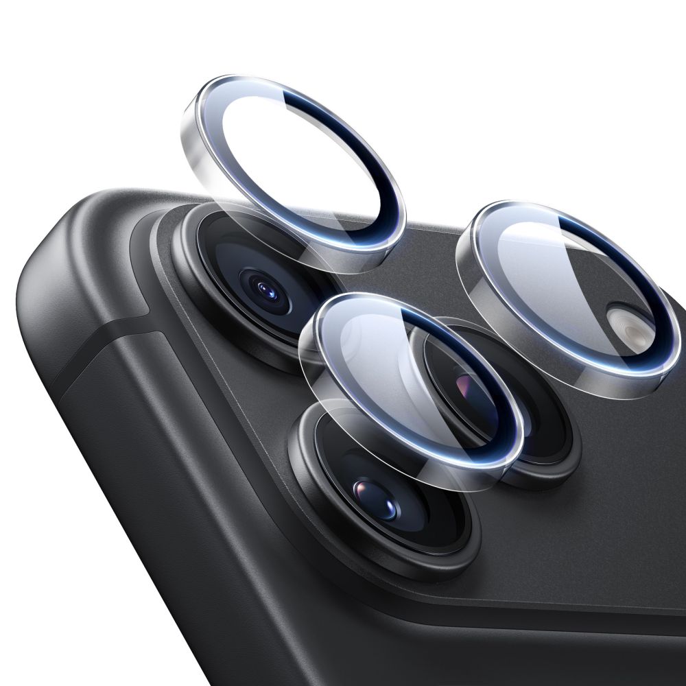 ESR Armorite kameraskydd i härdat glas för iPhone 18 Pro / 18 Pro Max – Dark Cherry