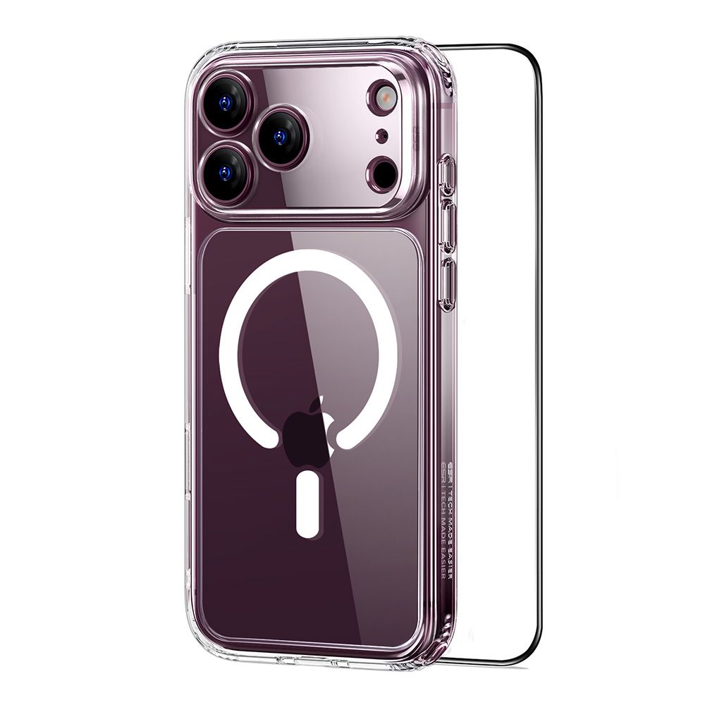 ESR Classic Hybrid MagSafe-etui til iPhone 18 Pro Max / 17 Pro Max – gennemsigtigt