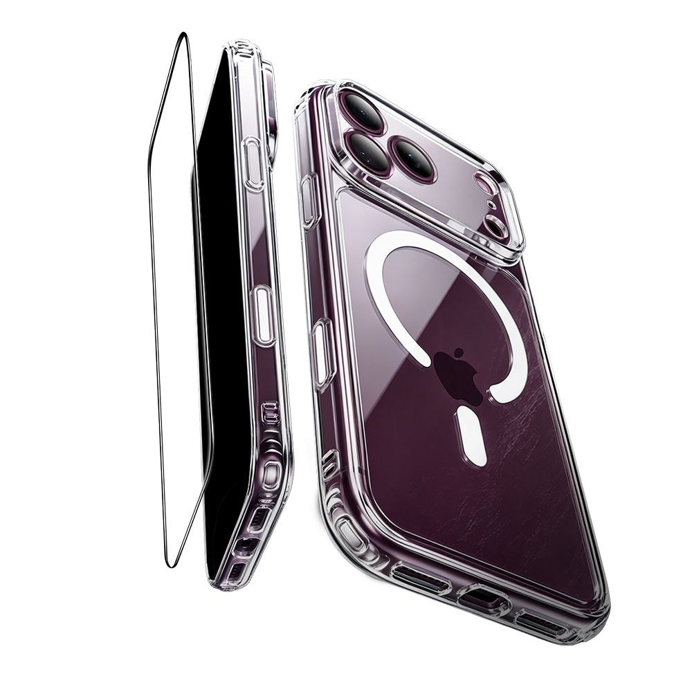 ESR Classic Hybrid MagSafe-etui til iPhone 18 Pro Max / 17 Pro Max – gennemsigtigt