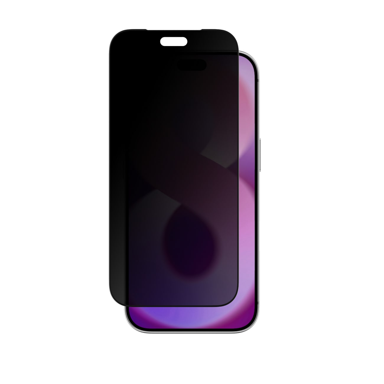 AmazingThing Radix +Care sekretessglas för iPhone 18 Pro med monteringsram