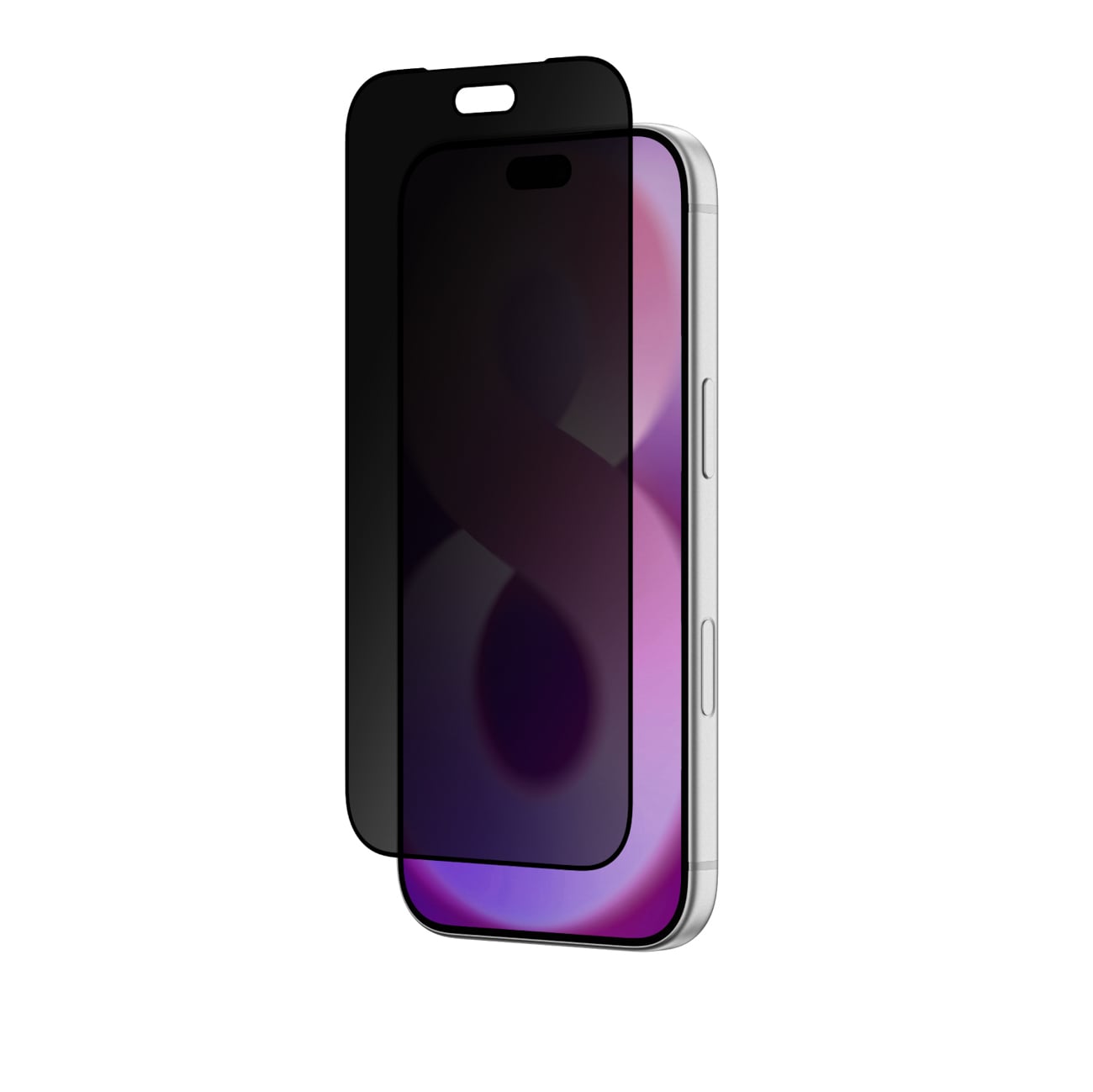 AmazingThing Radix +Care Privacy Glass til iPhone 18 Pro med monteringsramme