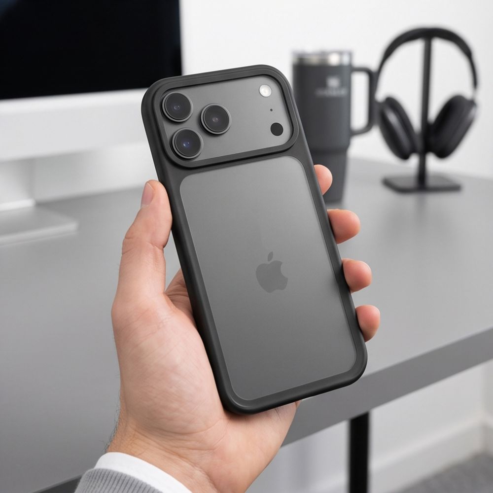 Tech-Protect Magmat CC-etui til iPhone 18 Pro Max / 17 Pro Max – mat sort