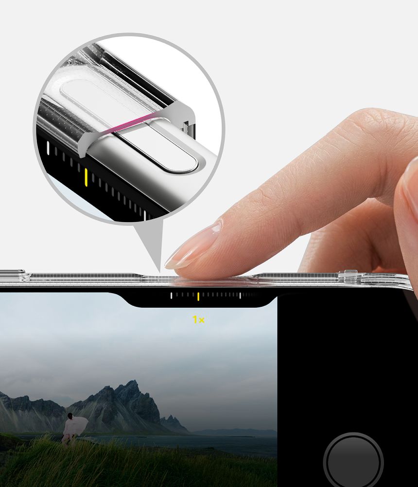 Ringke Fusion-etui til iPhone 18 Pro / 17 Pro – gennemsigtigt, mat