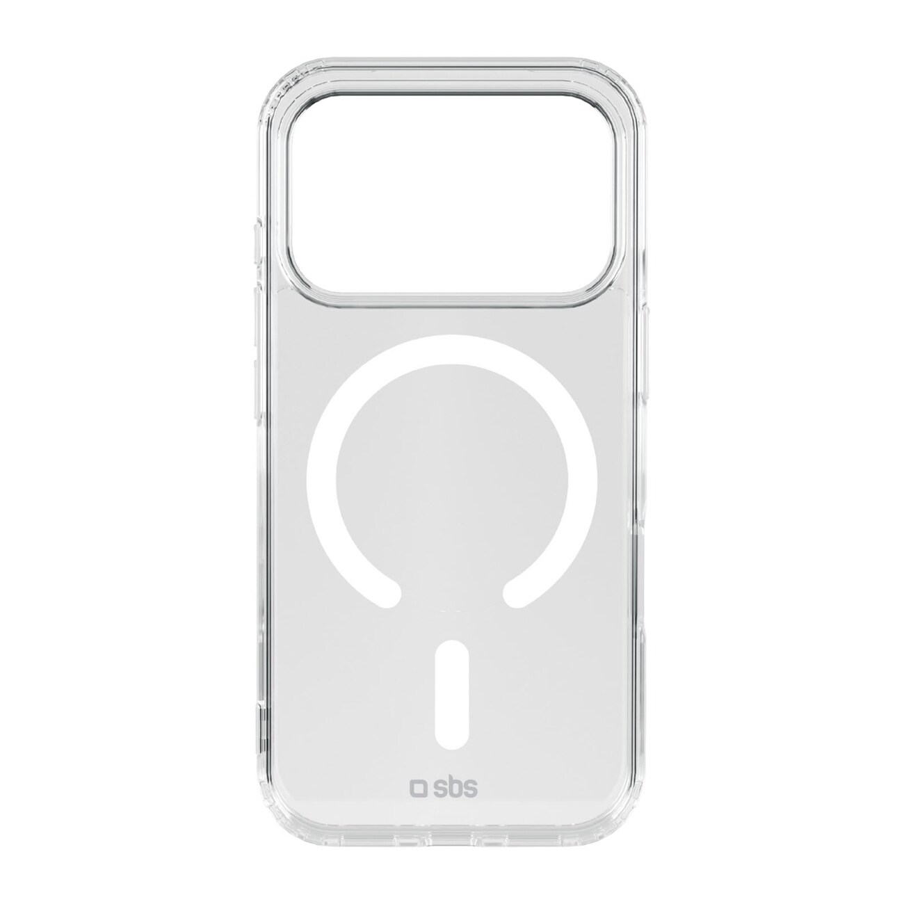 SBS D3O Active-skal för iPhone 18 Pro / 17 Pro, MagSafe-kompatibelt – transparent