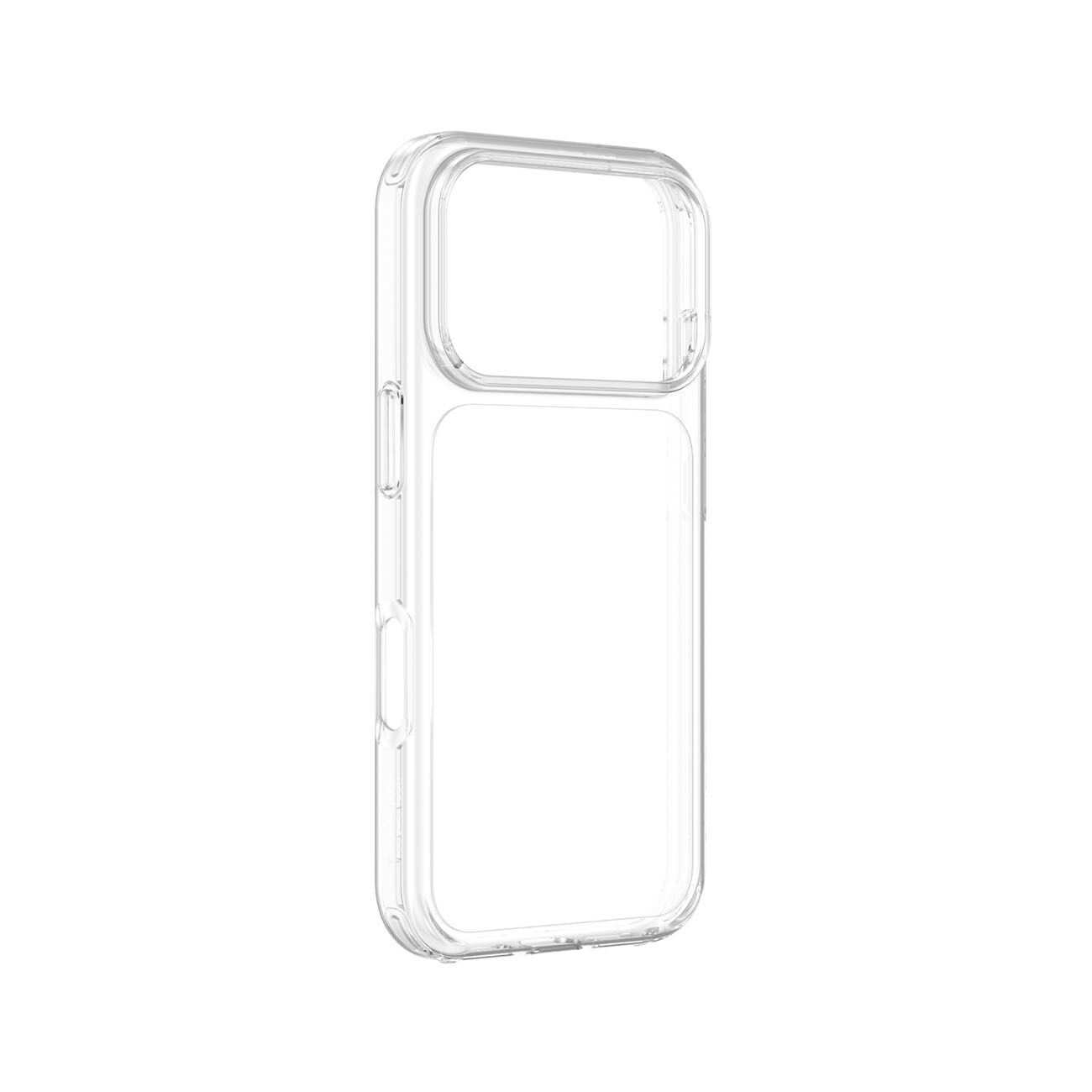 AmazingThing Minimal faldsikkert etui med 3 linser til iPhone 18 Pro – gennemsigtigt