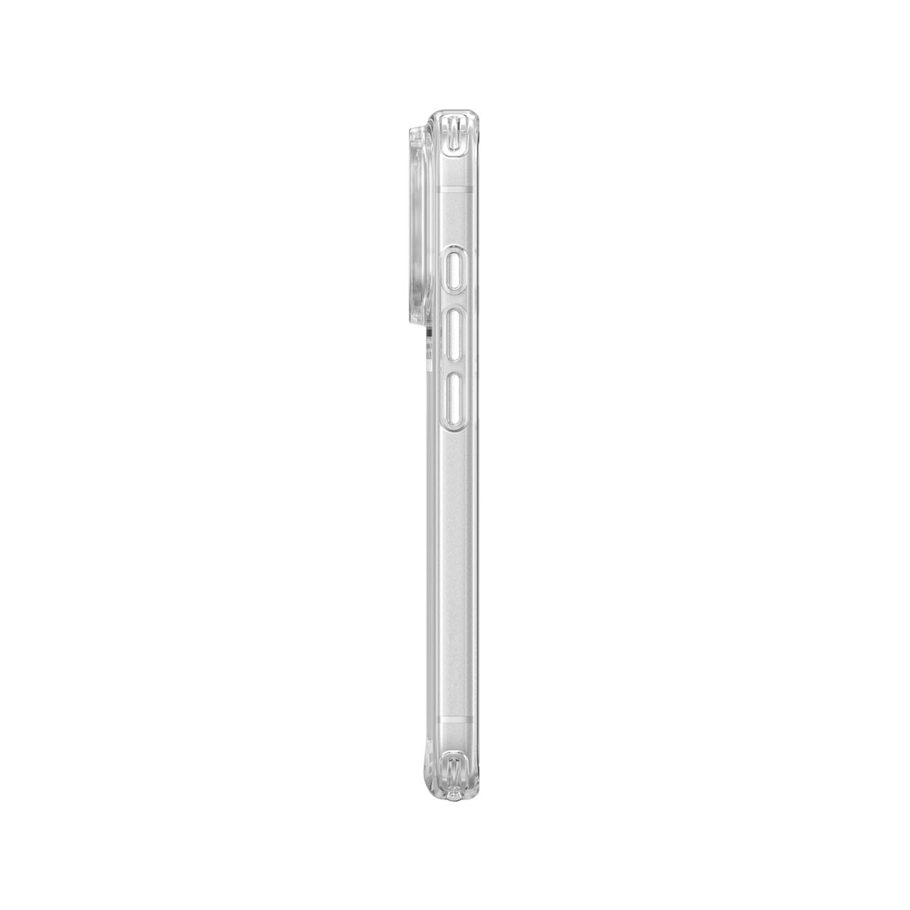AmazingThing Minimal faldsikkert etui med 3 linser til iPhone 18 Pro – gennemsigtigt