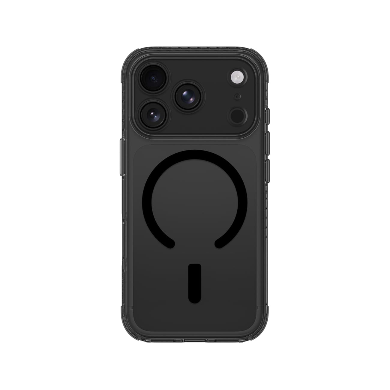AmazingThing Titan Pro-objektivetui til iPhone 18 Pro m. kameradæksel & snorpunkt, MagSafe – sort