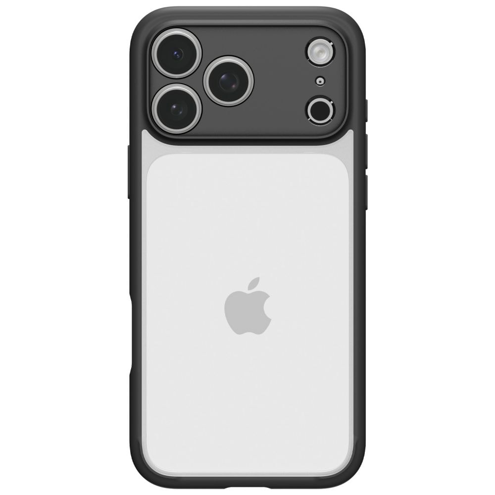 Spigen Ultra Hybrid-etui til iPhone 18 Pro Max / 17 Pro Max – Mat sort