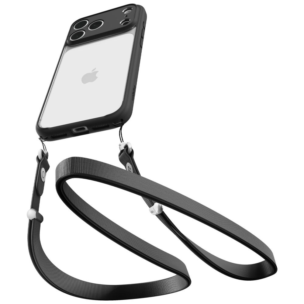 Spigen Ultra Hybrid-etui til iPhone 18 Pro Max / 17 Pro Max – Mat sort