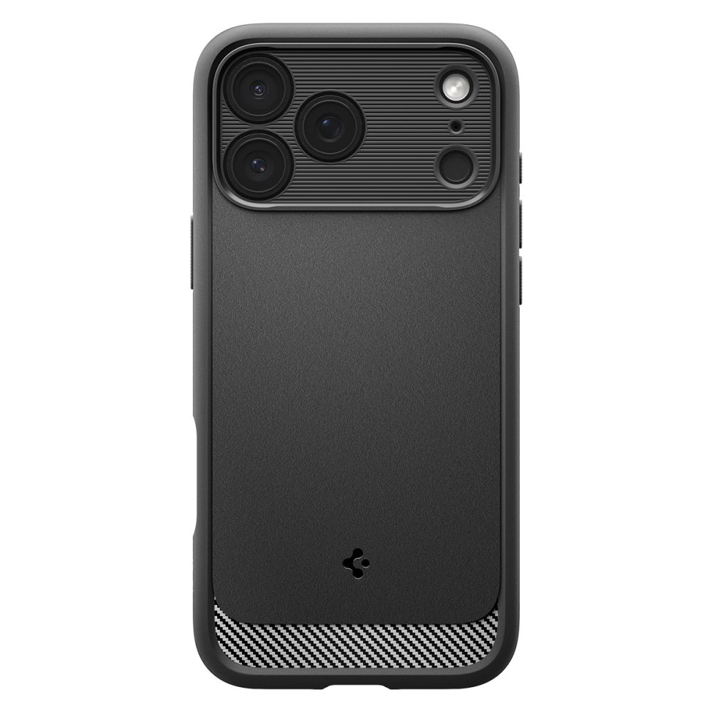 Spigen Rugged Armor MagSafe-etui til iPhone 18 Pro / 17 Pro – mat sort