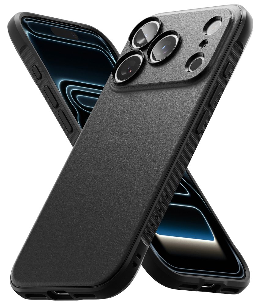 Ringke Onyx-etui til iPhone 18 Pro Max / 17 Pro Max – Sort