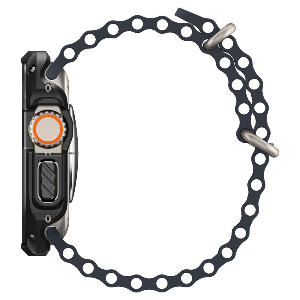 Spigen Tough Armor-etui til Apple Watch Ultra 49 mm – sort