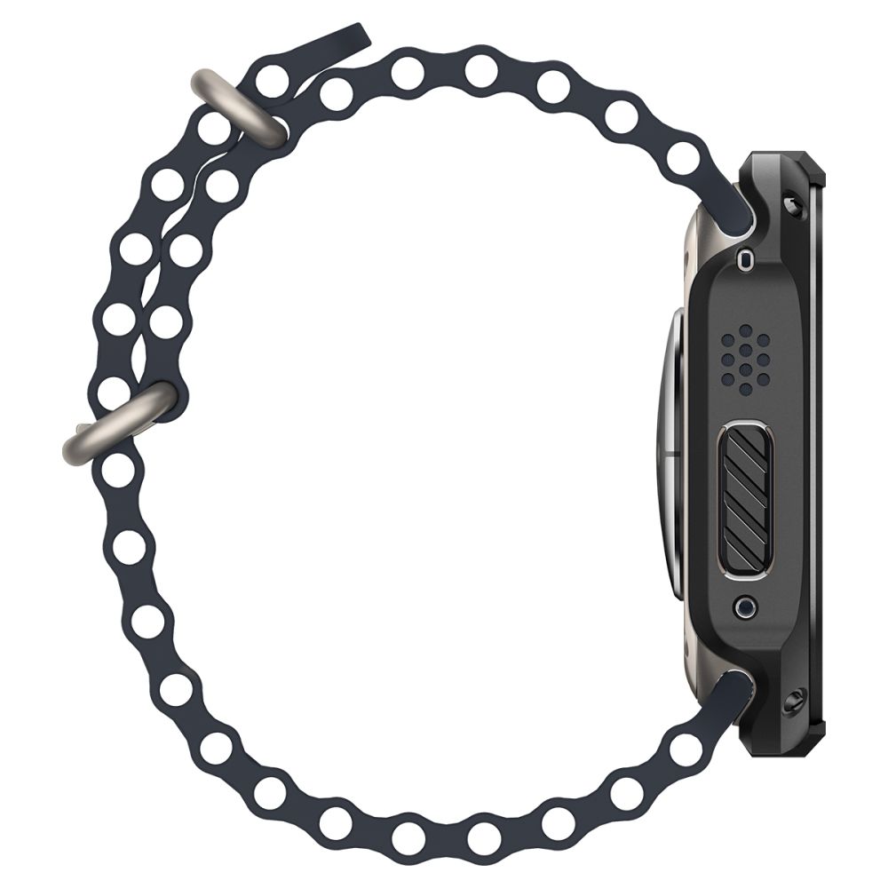 Spigen Tough Armor-etui til Apple Watch Ultra 49 mm – sort