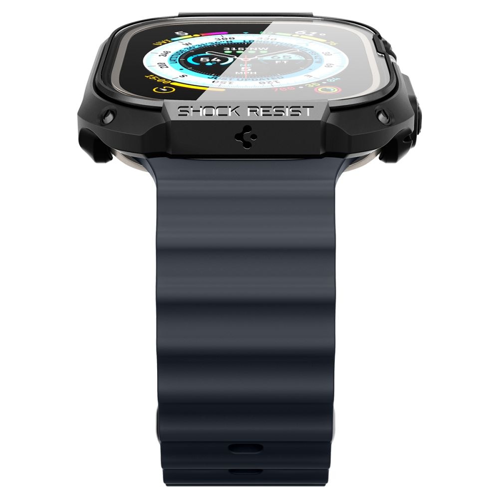 Spigen Tough Armor-etui til Apple Watch Ultra 49 mm – sort