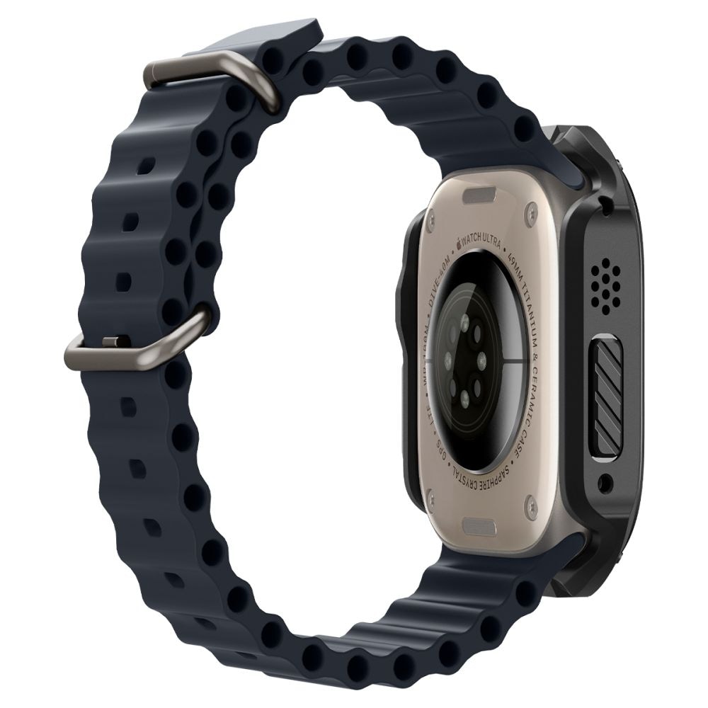 Spigen Tough Armor-etui til Apple Watch Ultra 49 mm – sort